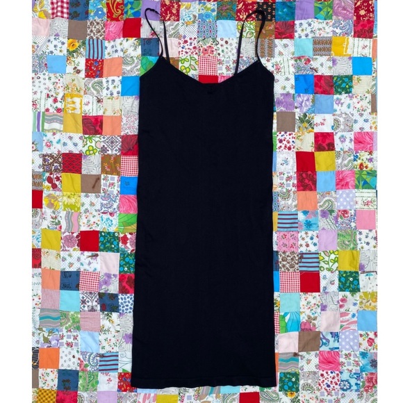 FP Intimately Black Slip Dress - Picture 2 of 4